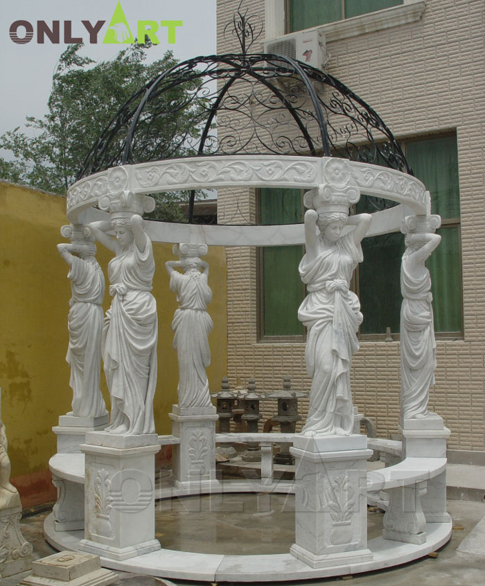 marble gazebo outdoor