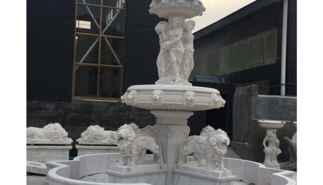 marble water fountains