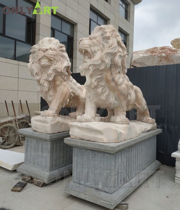 natural stone lion for sale