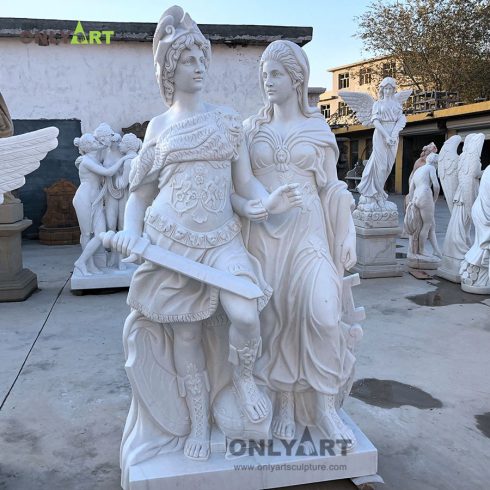 Marble statue ancient figure Roman sculptures Greek statuary for sale