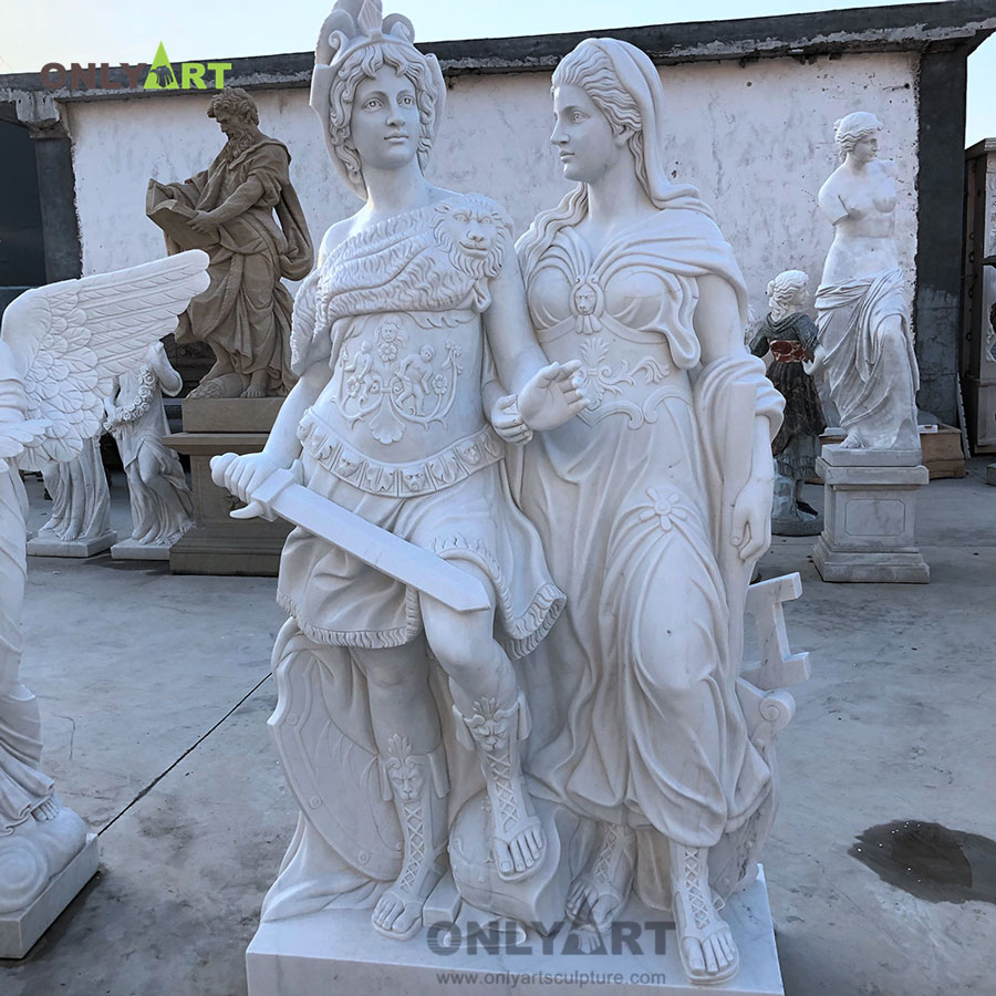 Marble statue ancient figure Roman sculptures Greek statuary for sale