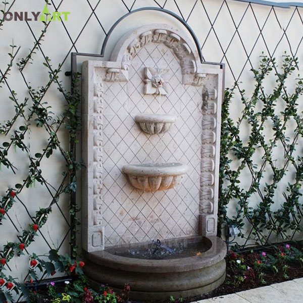 Outdoor large wall outdoor water feature fountain for sale OLA-F063