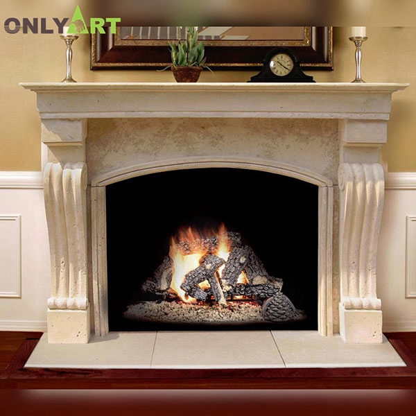 Home decorations artificial marble fireplace surround on sale OLA-M039