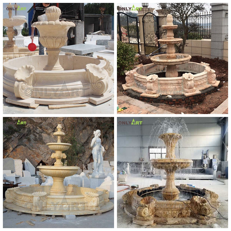 best modern outdoor fountains for sale