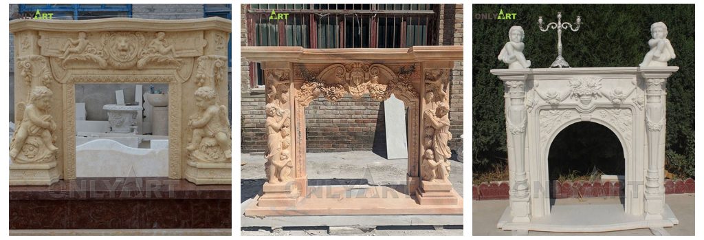 farmhouse mantel