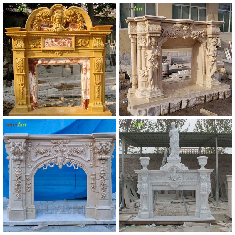 fireplace frames