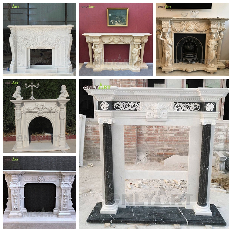 fireplace mantel decorations