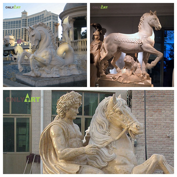 horse statues