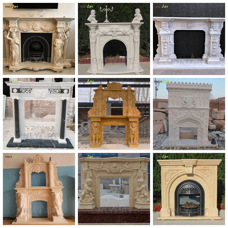 marble fireplace surround