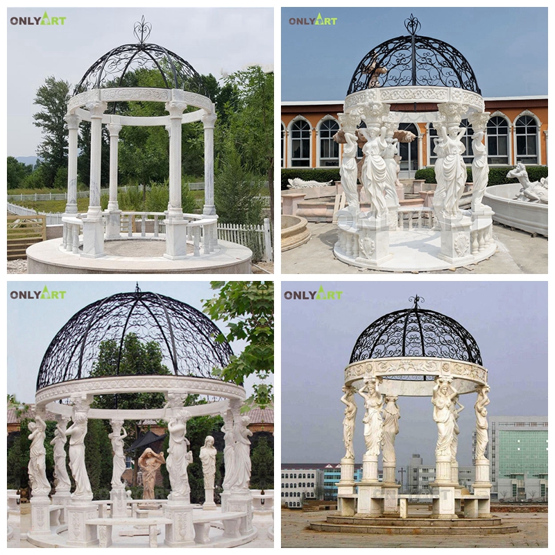 marble gazebo pavilion sculpture