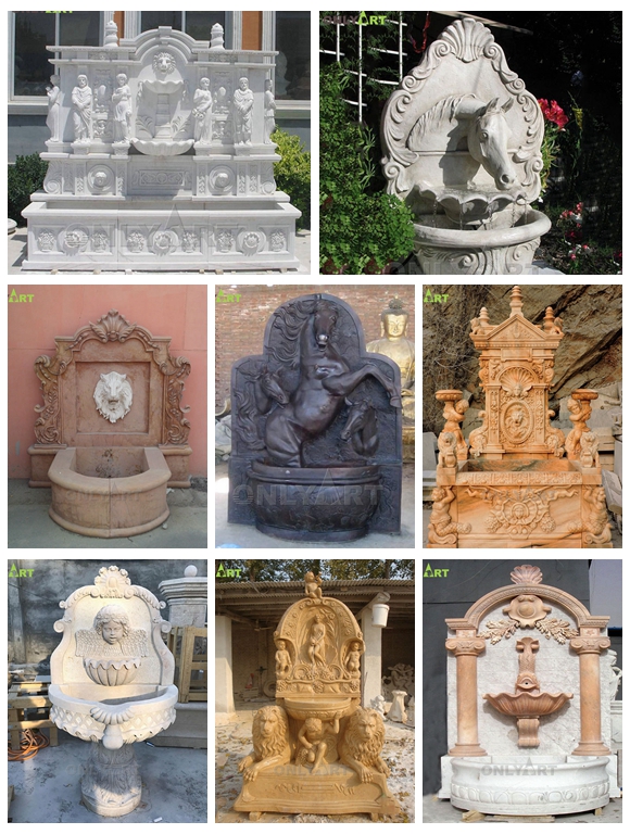 marble water fountain design
