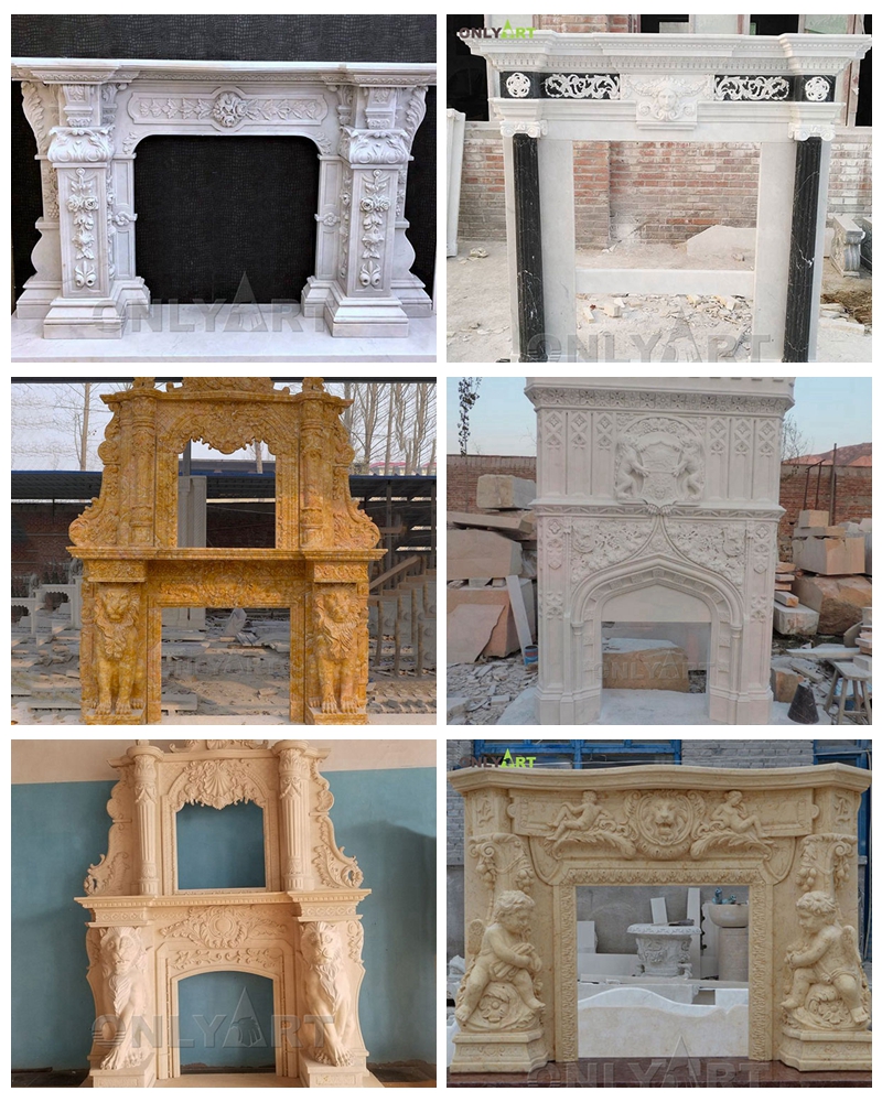 new fireplace mantel