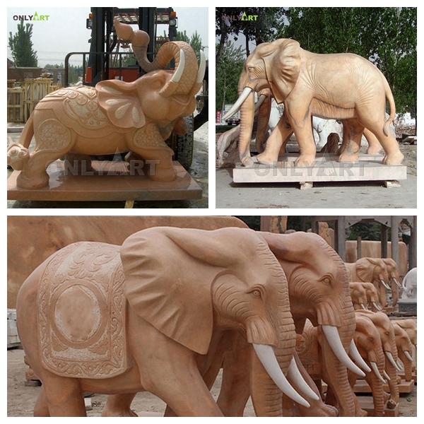 outdoor elephant statues