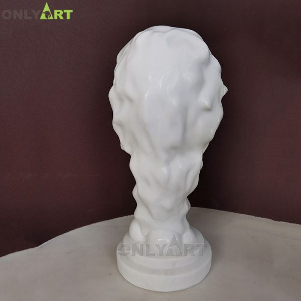 abstract david head sculpture