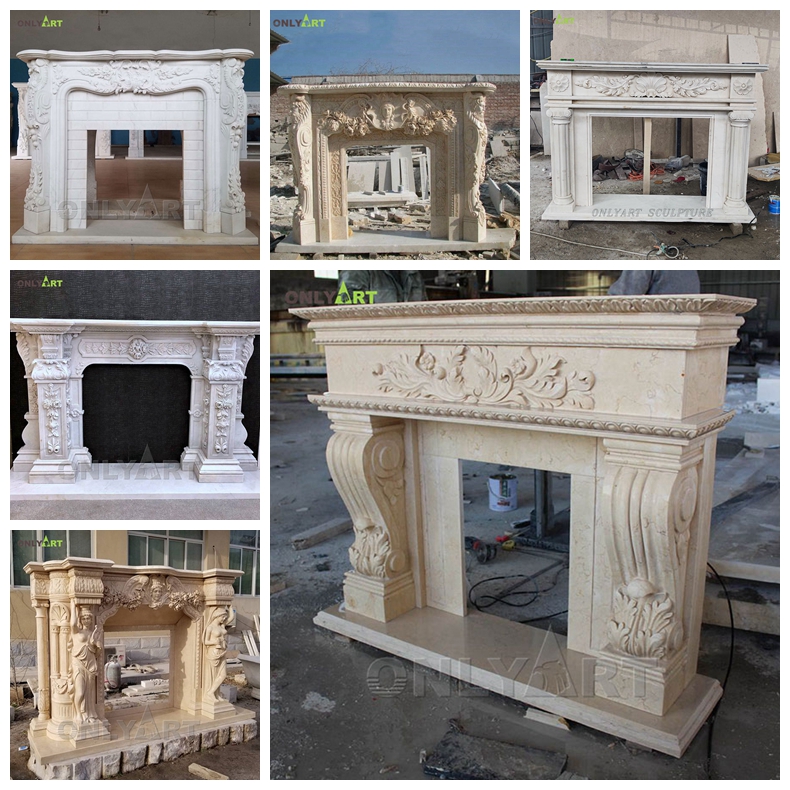 stone mantel