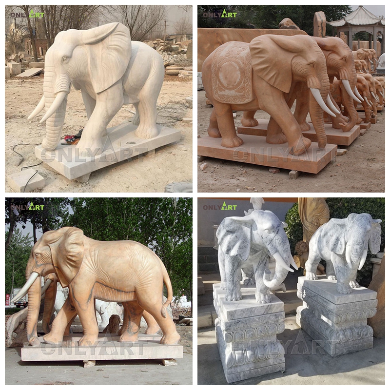 white elephant statue