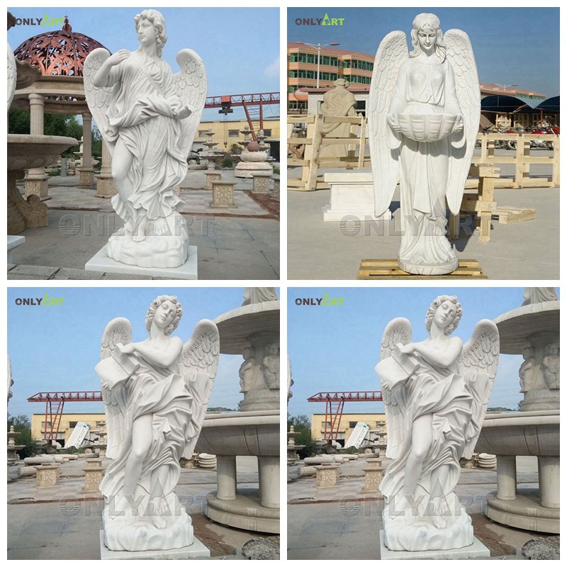 Angel memorial statue