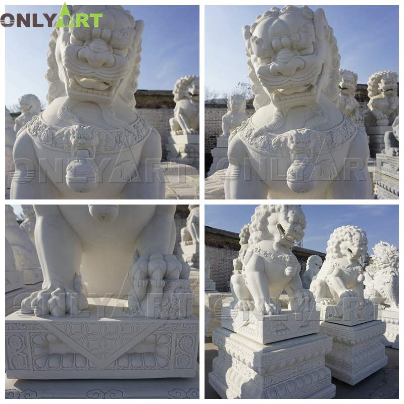 Chinese foo dog sculpture