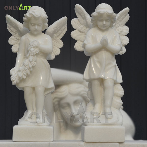 High quality hand made small angel statues for sale OLA-T049