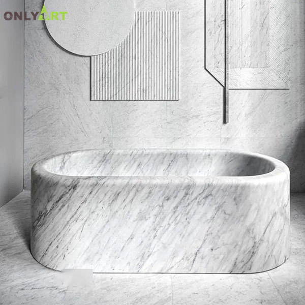 Home decor marble bathroom bathtub for sale OLA-Y031