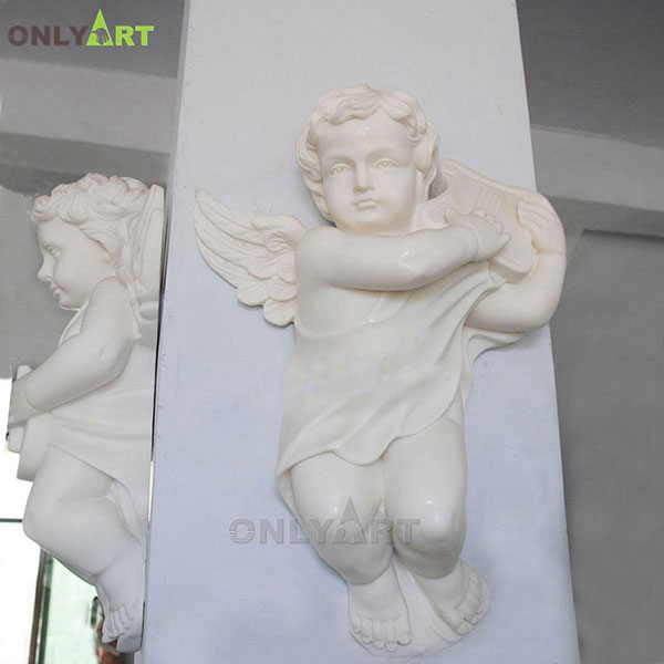 Indoor decoration angel wall art sculptures for sale OLA-T016
