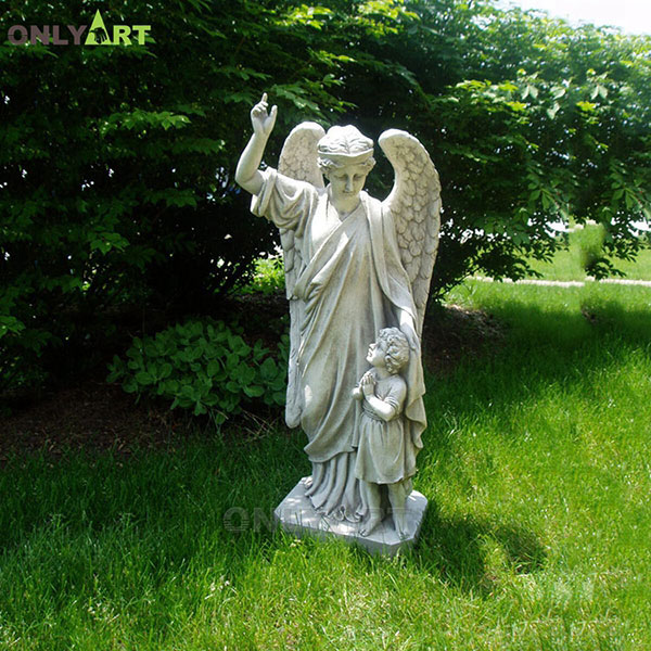 Italian marble angel statue for sale OLA-T033