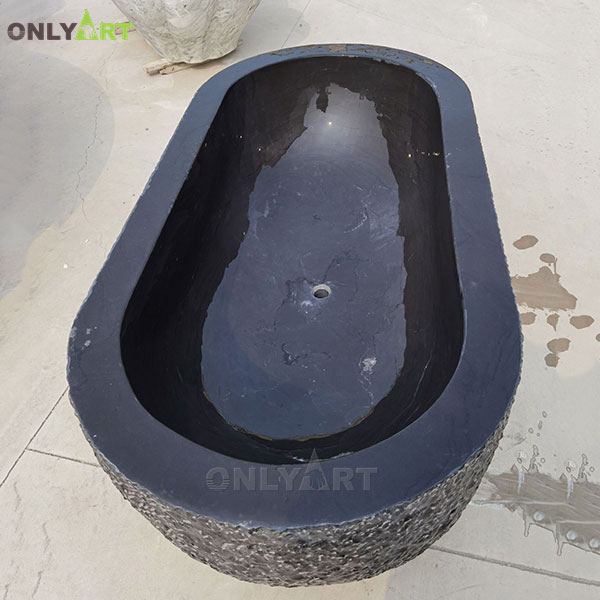 Luxury natural stone bathtub price OLA-Y009