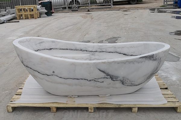 Natural stone Bathtub for sale OLA-Y008