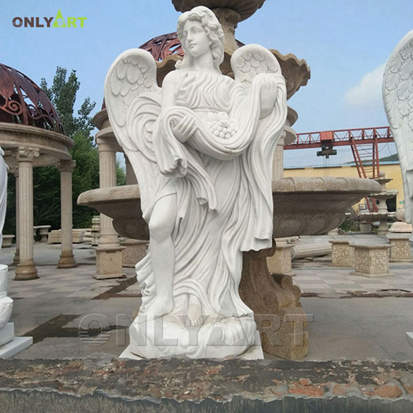 Outdoor garden life size angel statues OLA-T022