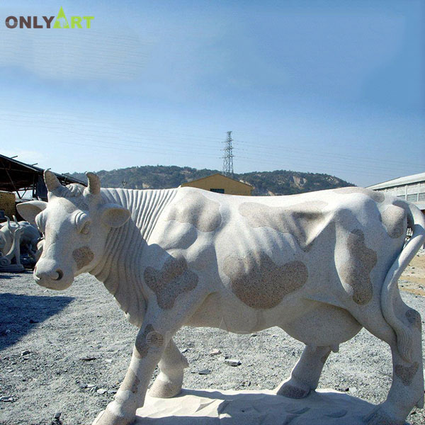 Outdoor large size cow sculpture for sale OLA-A090