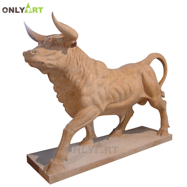 Outdoor life size cow statue for garden decor OLA-A087