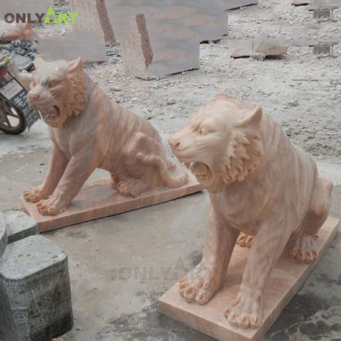 Outdoor life size mountain lion sculpture for sale OLA-A071