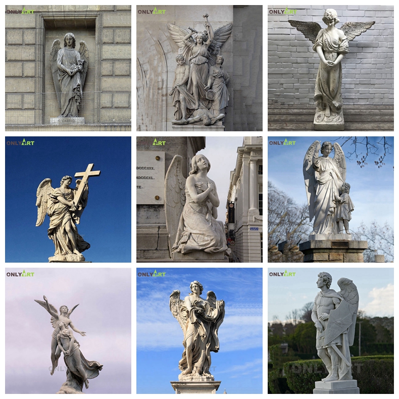 archangel statues