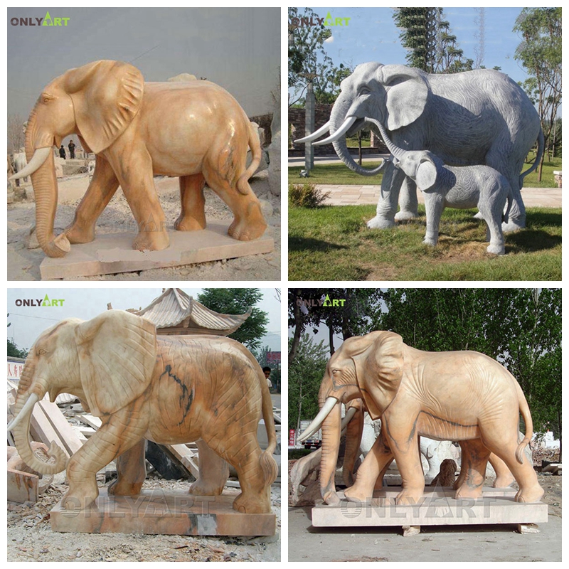 big elephant statue