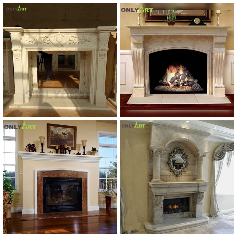 fireplace mantel tv stand