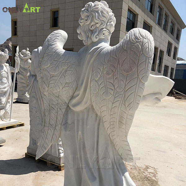 large angel statue