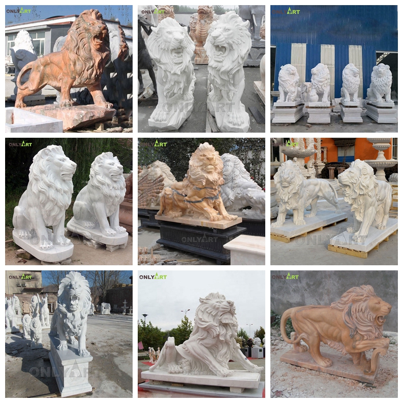 large lion statues for sale