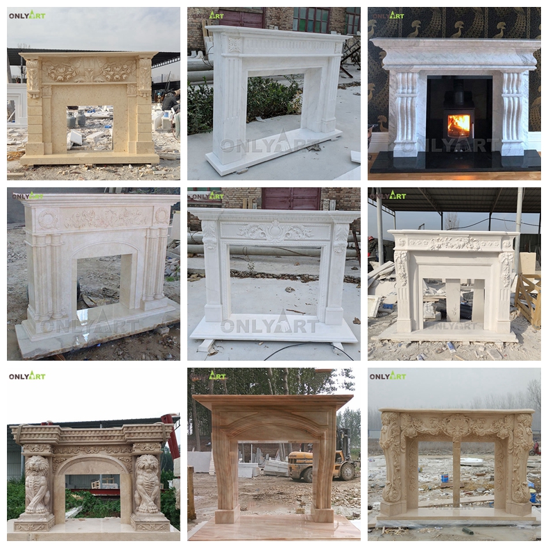 precast fireplace surround