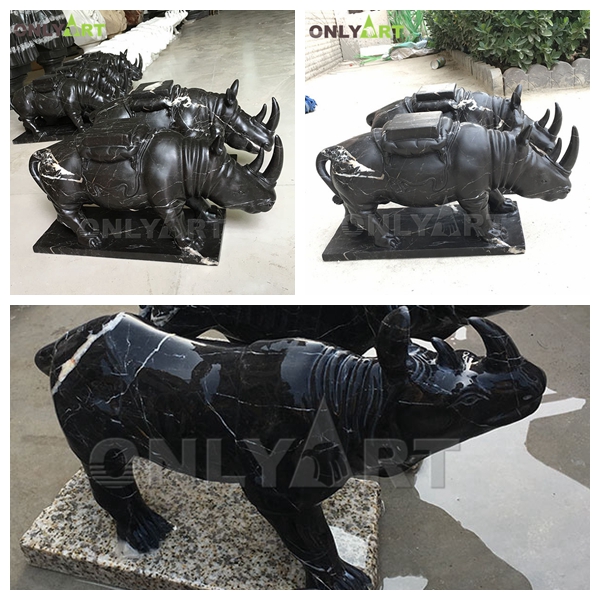 rhino sculpture