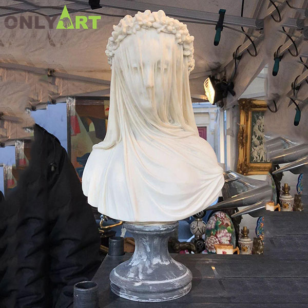 the veiled lady statue