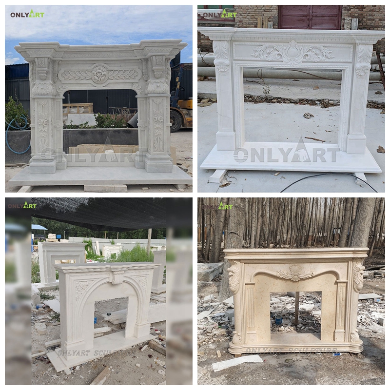 traditional fireplace mantels