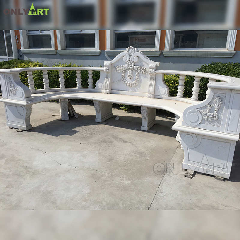 Custom marble bench furniture for sale OLA-B007