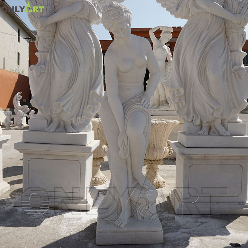 Famous life size standing sexy Greek statues female sculpture for garden decoration