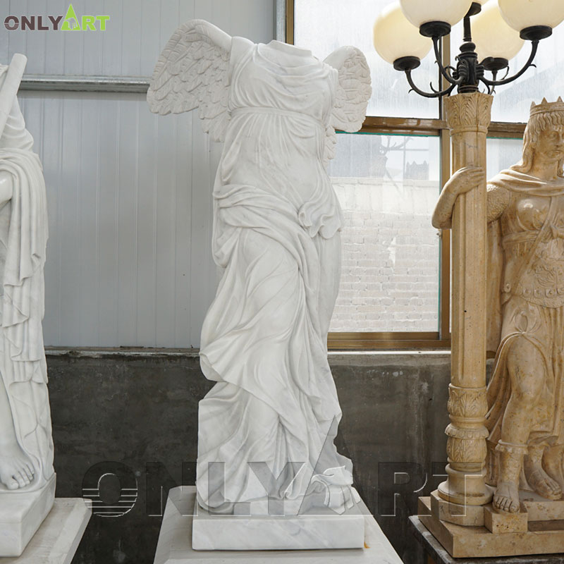 High quality hand made life size beautiful winged victory statue