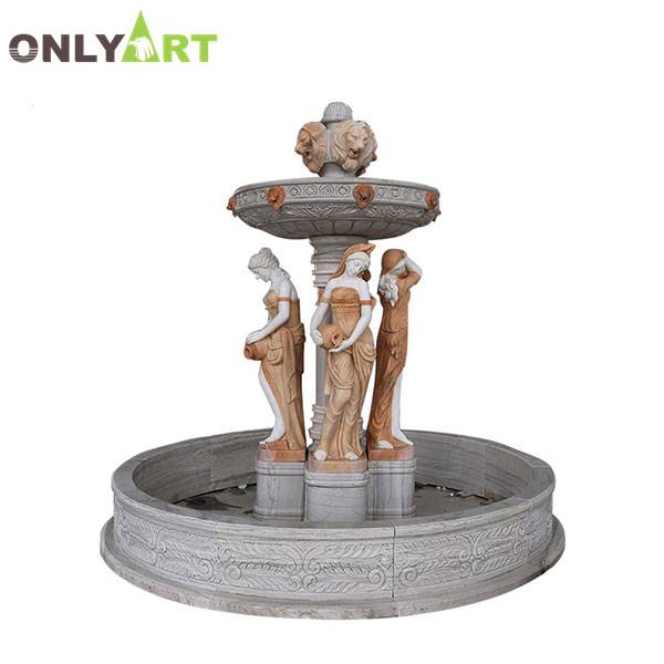 High quality natural marble outdoor fountains for sale OLA-F290
