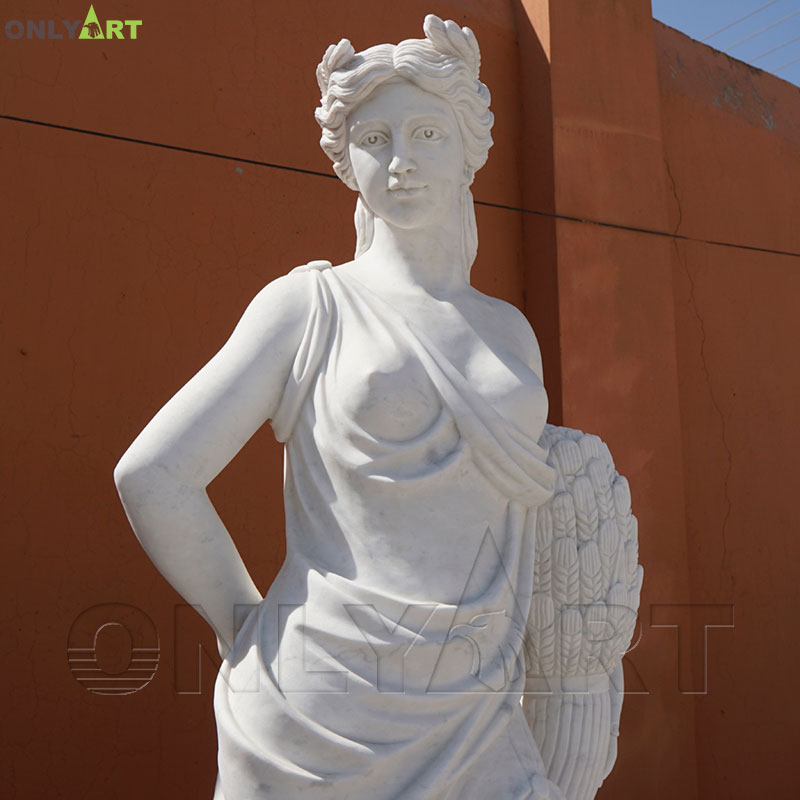 Large size beautiful Roman woman garden statue for sale