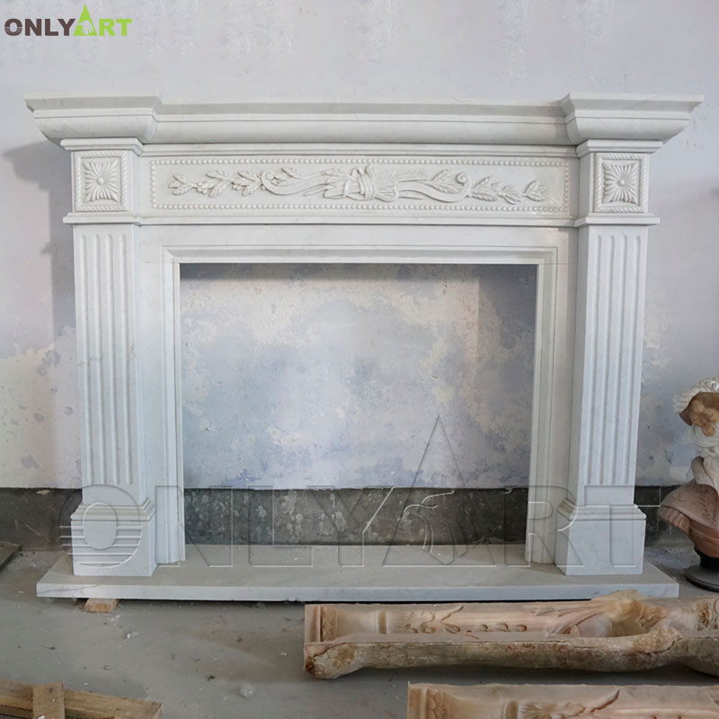 artificial marble mantel shelf