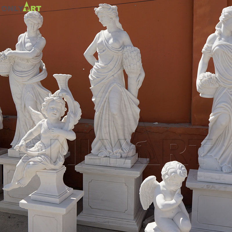 large female garden statues