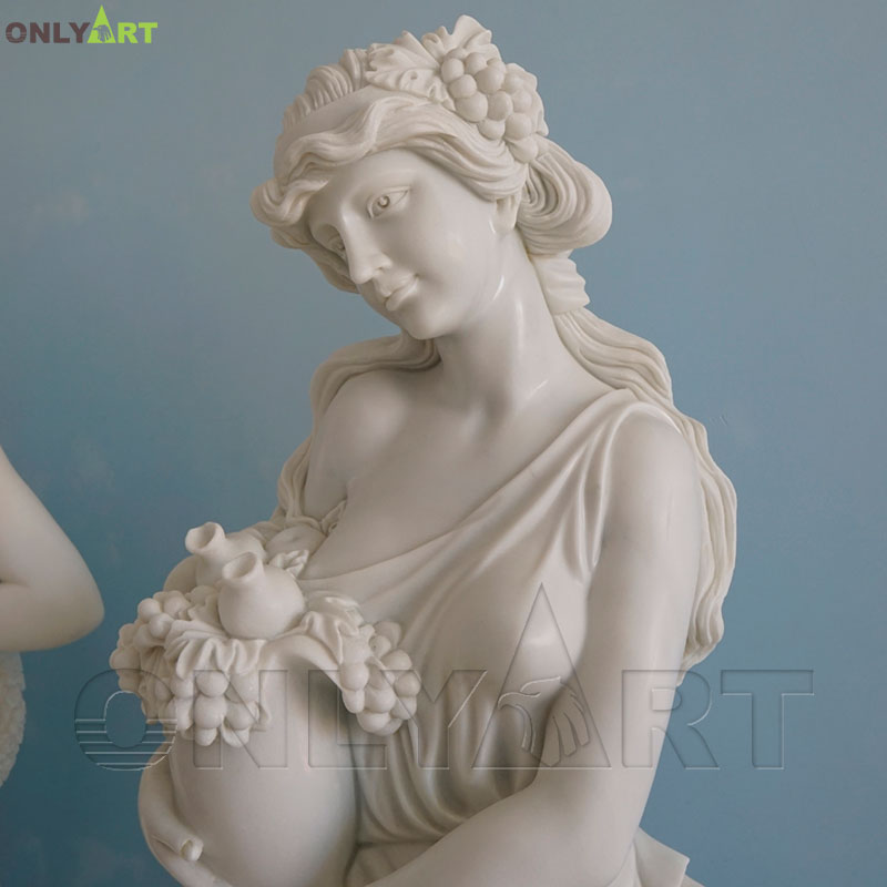 life size marble sculpture women