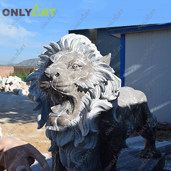 lion statue home decor